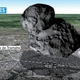 Illustration for article titled A size comparison of the comet 67P with popular sci-fi spaceships